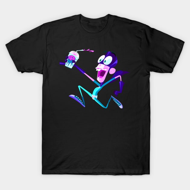 BRAIN FREEZE! T-Shirt by Digital Artist ME